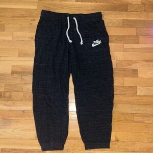 Nike Black Sweatpant Jogger - Size M